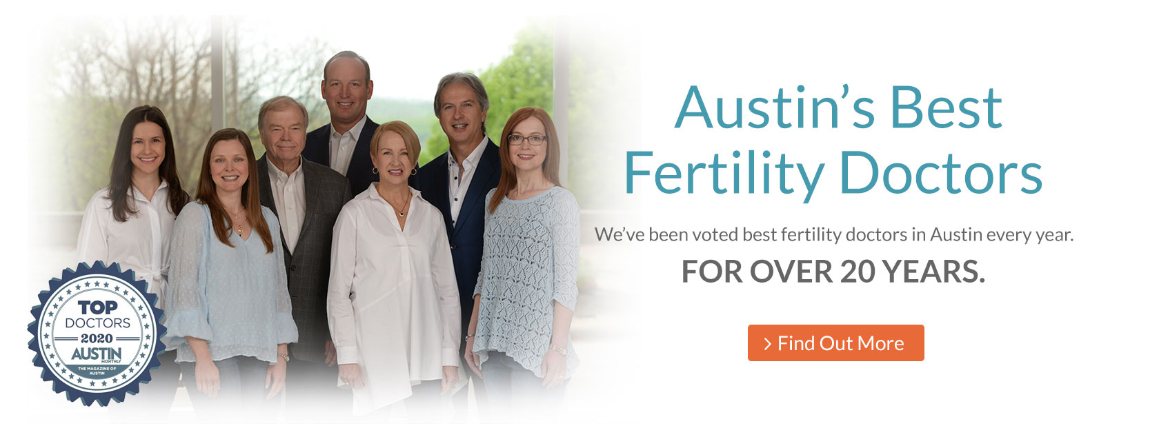 Austin's Best Fertility Doctors - We've been voted best fertility doctors in Austin every year.