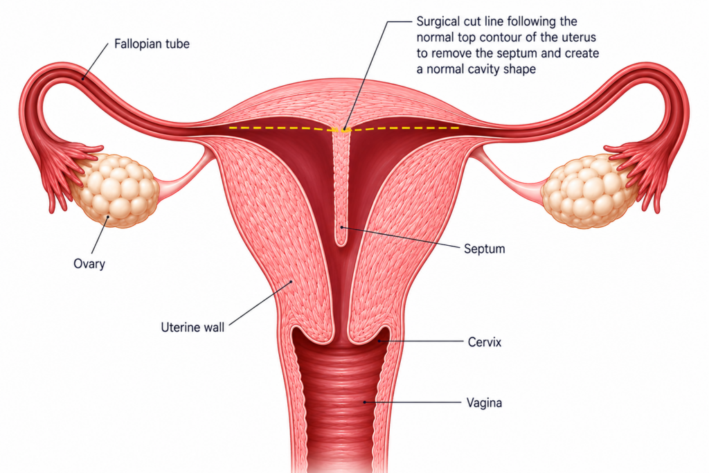 uterine septum repair